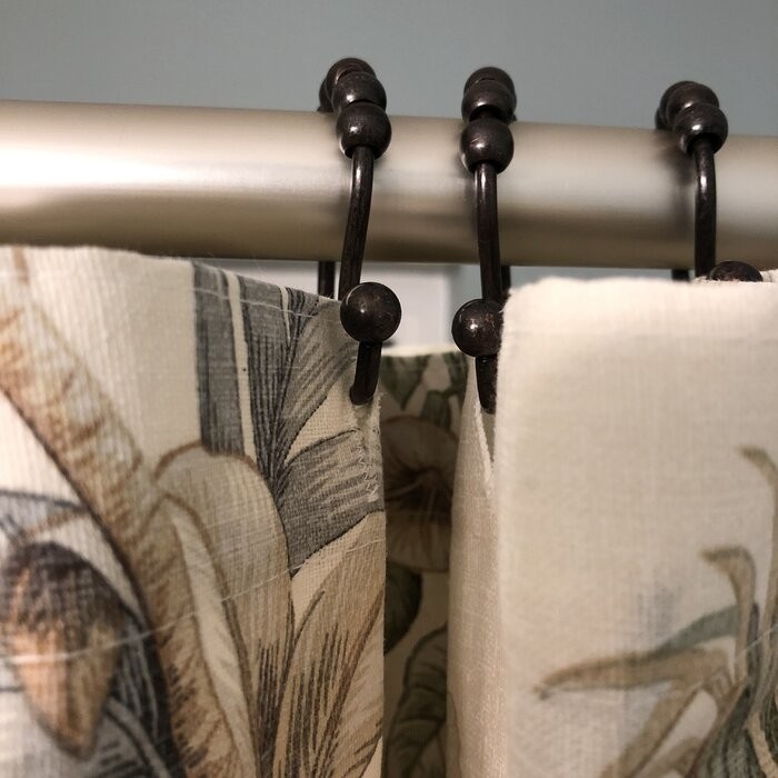 Double Shower Curtain Hooks
