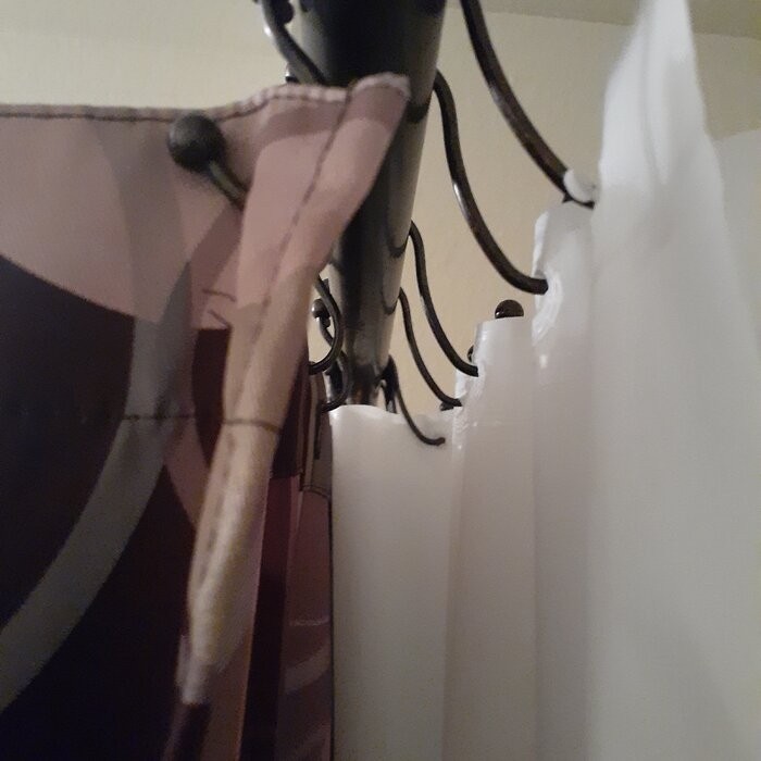Double Shower Curtain Hooks