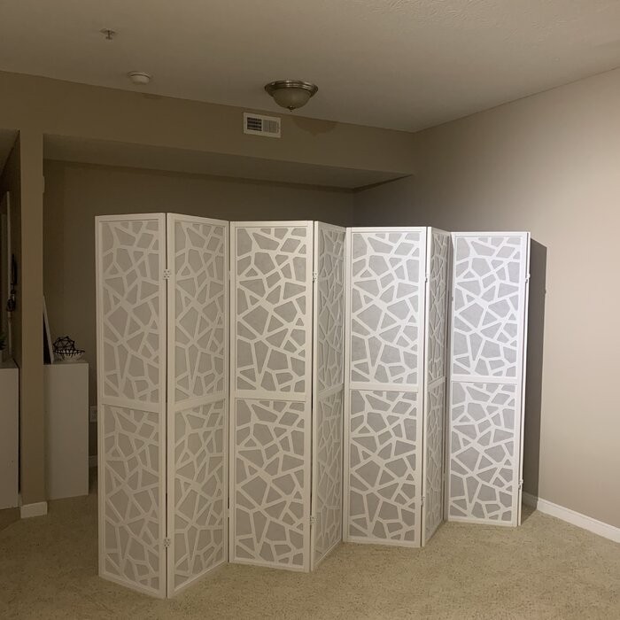 Duponta 70'' W x 70'' H 4 - Panel Folding Room Divider