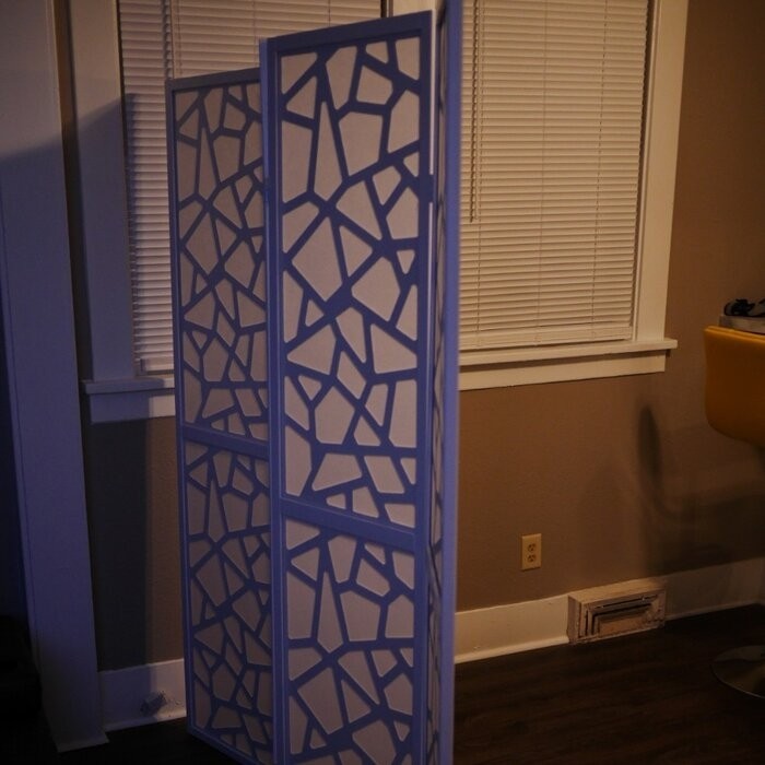 Duponta 70'' W x 70'' H 4 - Panel Folding Room Divider