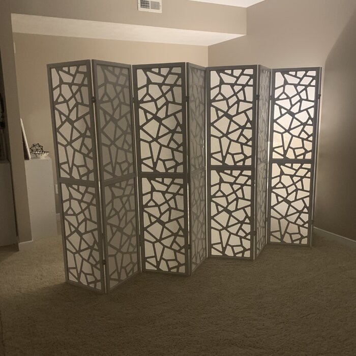 Duponta 70'' W x 70'' H 4 - Panel Folding Room Divider
