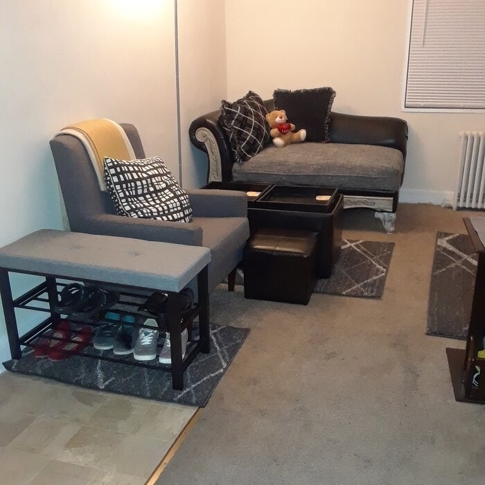 Dupras One Left Rolled Arm Chaise Lounge