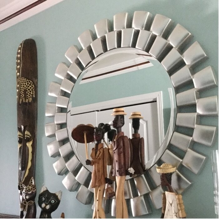 Eclectic Beveled Mirror