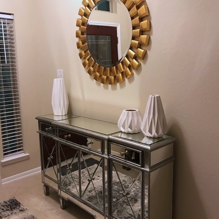 Eclectic Beveled Mirror