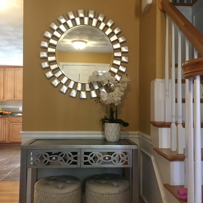 Eclectic Beveled Mirror