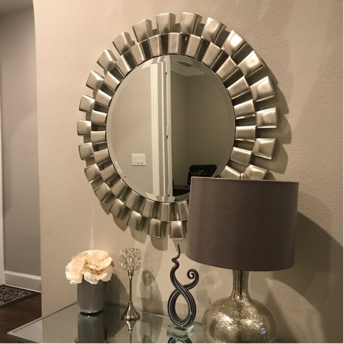 Eclectic Beveled Mirror