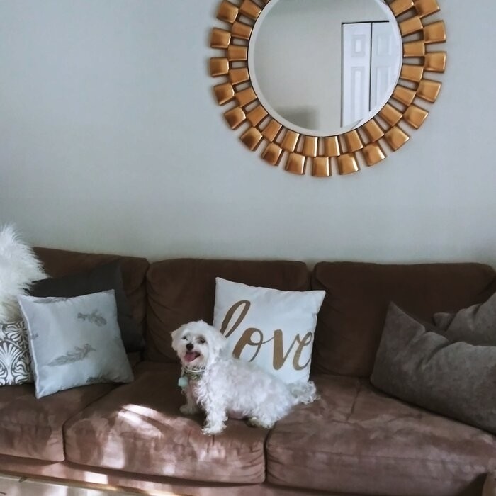 Eclectic Beveled Mirror