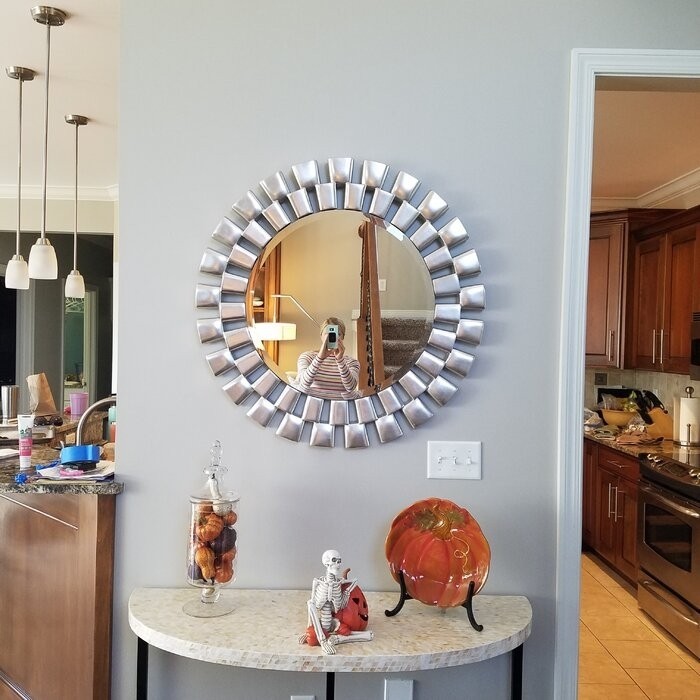 Eclectic Beveled Mirror