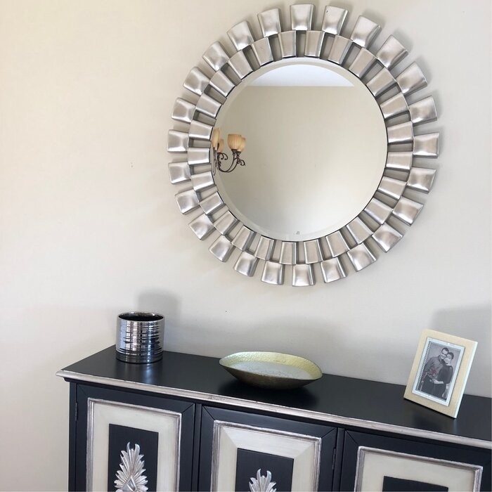 Eclectic Beveled Mirror