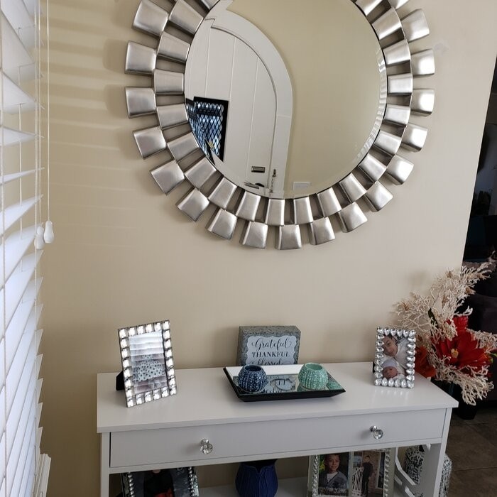 Eclectic Beveled Mirror