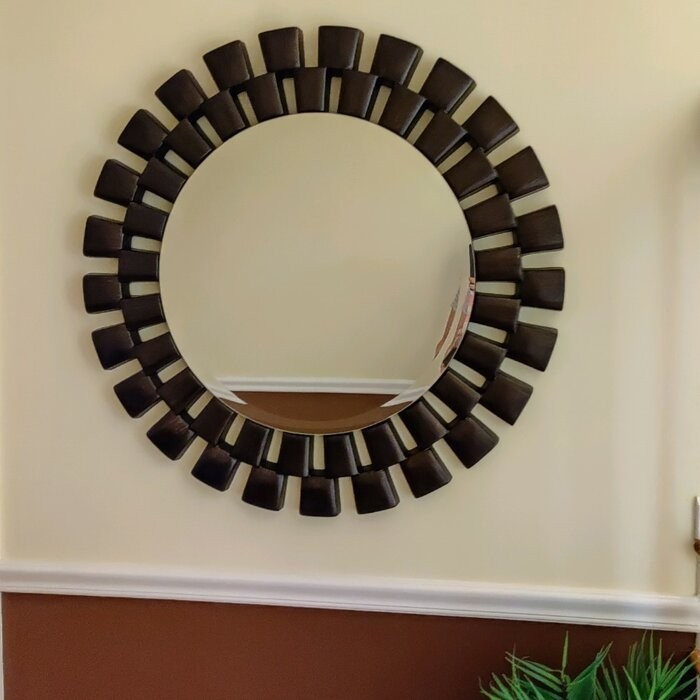 Eclectic Beveled Mirror