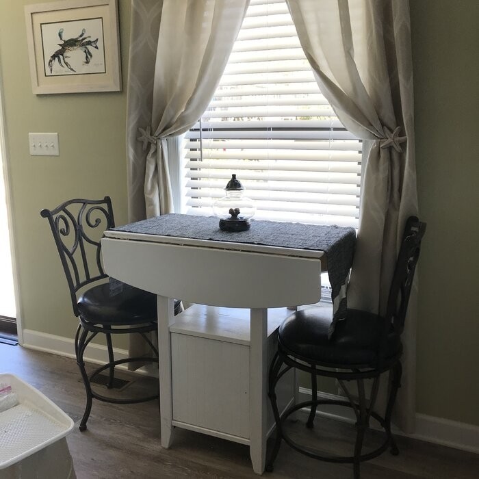 Edgehill Counter Height Drop Leaf Solid Wood Dining Table
