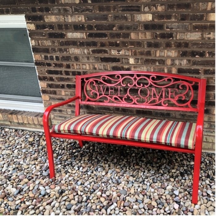Efird Iron Garden Bench