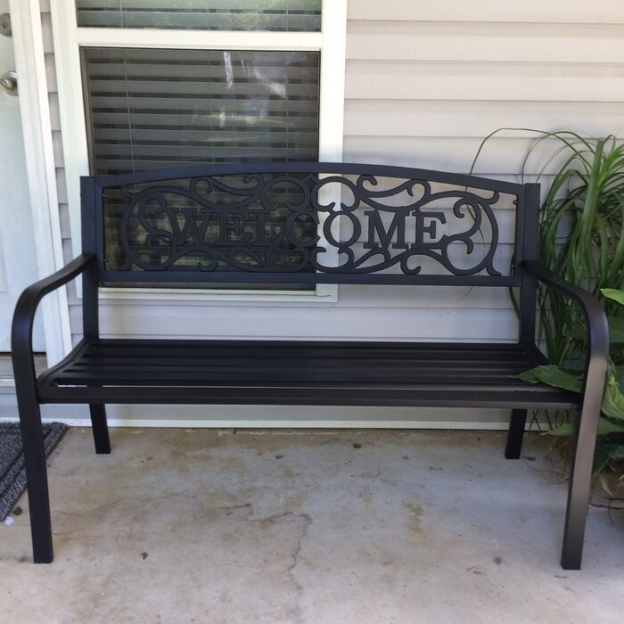 Efird Iron Garden Bench
