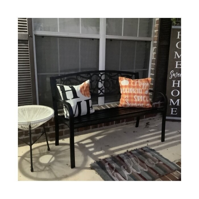 Efird Iron Garden Bench