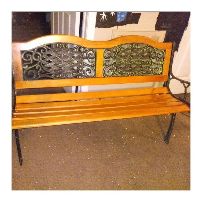 Eger Outdoor Patio Park Bench