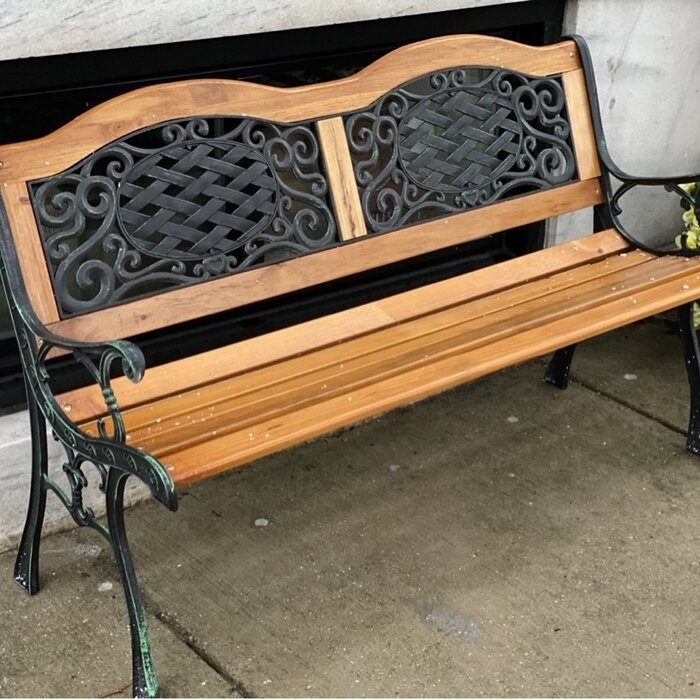 Eger Outdoor Patio Park Bench