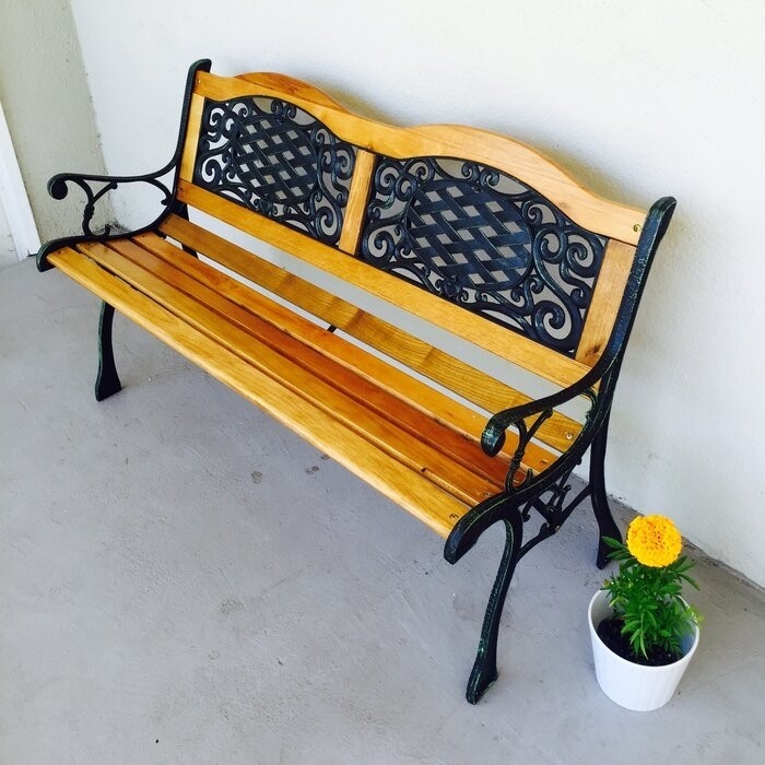 Eger Outdoor Patio Park Bench