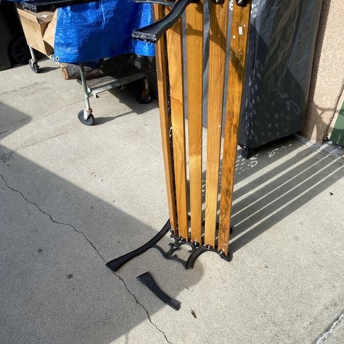 Eger Outdoor Patio Park Bench