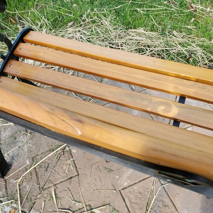 Eger Outdoor Patio Park Bench