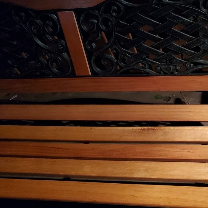 Eger Outdoor Patio Park Bench