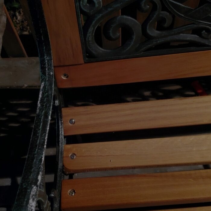 Eger Outdoor Patio Park Bench