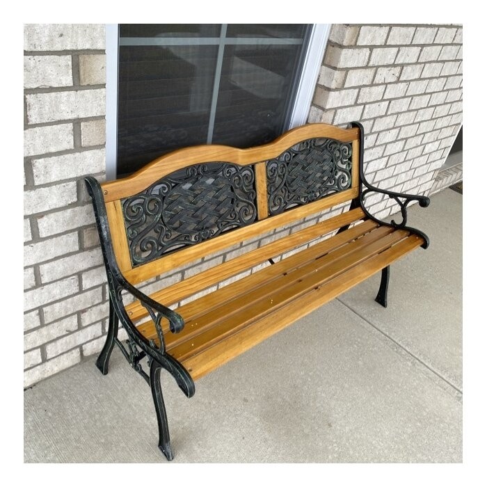 Eger Outdoor Patio Park Bench