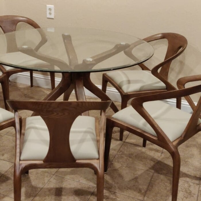 Elderton 48'' Pedestal Dining Table