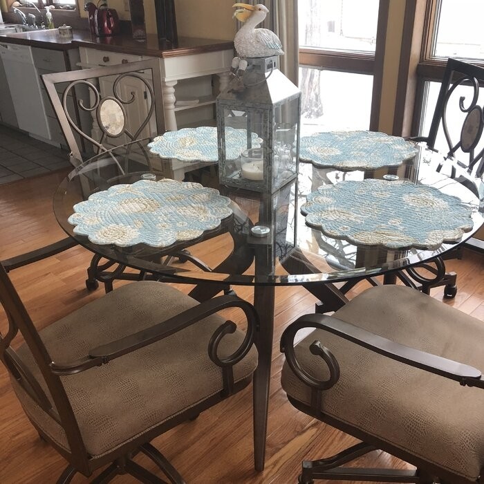 Elderton 48'' Pedestal Dining Table