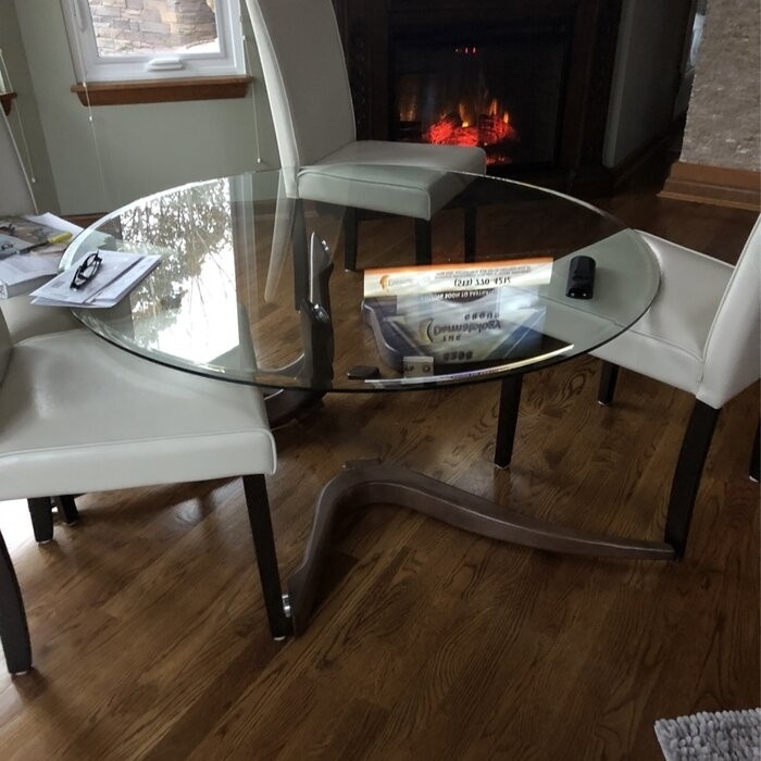 Elderton 48'' Pedestal Dining Table