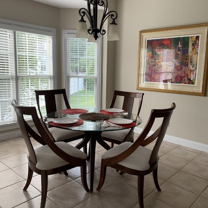 Elderton 48'' Pedestal Dining Table