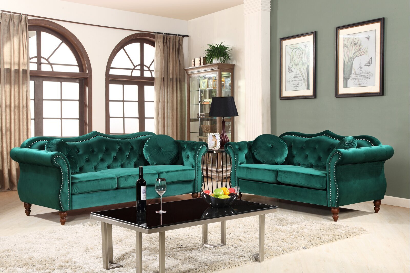 Elegant English Style Living Room Furniture