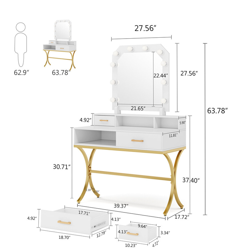 10 Best Modern Makeup Vanity Tables - Ideas on Foter