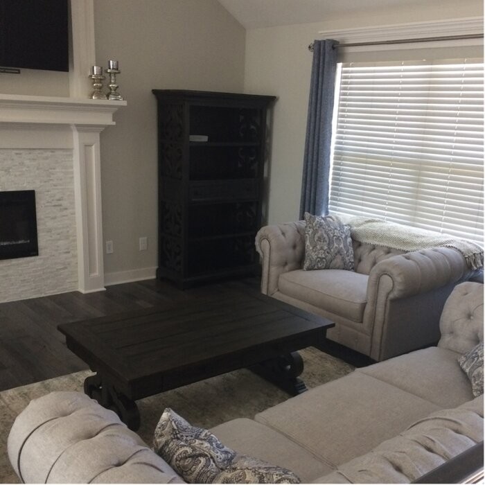 Ellenton Trestle Coffee Table with Storage