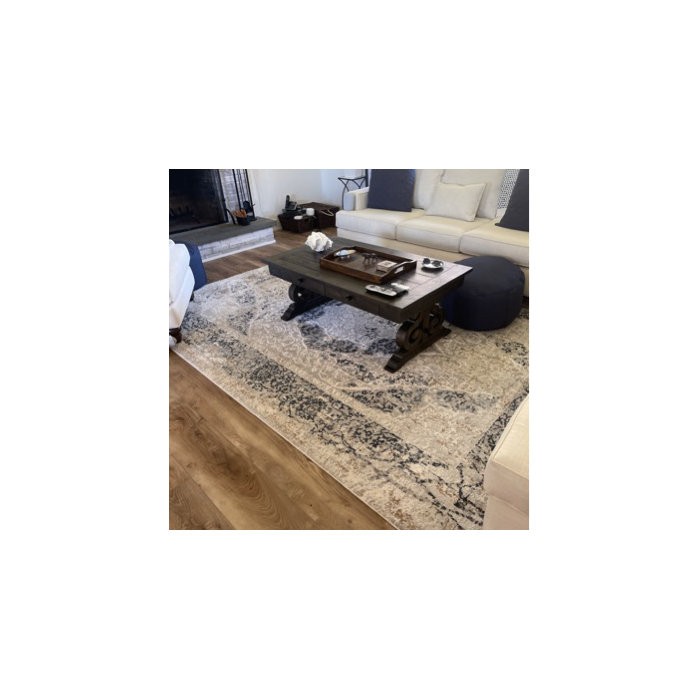 Ellenton Trestle Coffee Table with Storage