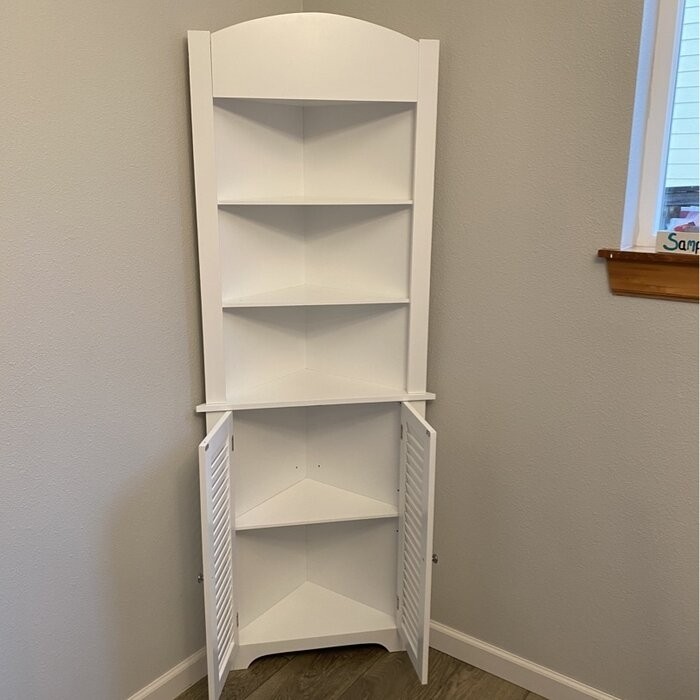 Ellsworth 23.25'' W x 68.31'' H x 17.5'' D Linen Cabinet