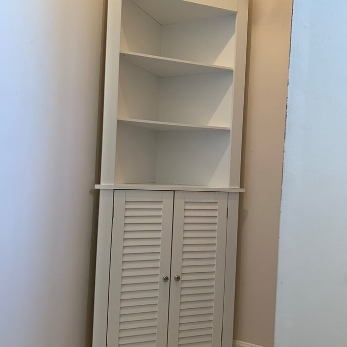 Ellsworth 23.25'' W x 68.31'' H x 17.5'' D Linen Cabinet