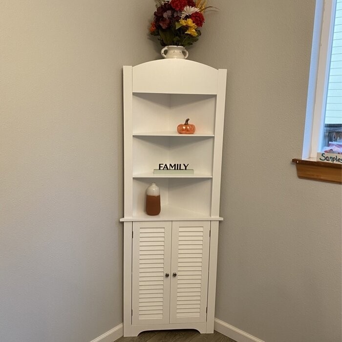 Ellsworth 23.25'' W x 68.31'' H x 17.5'' D Linen Cabinet