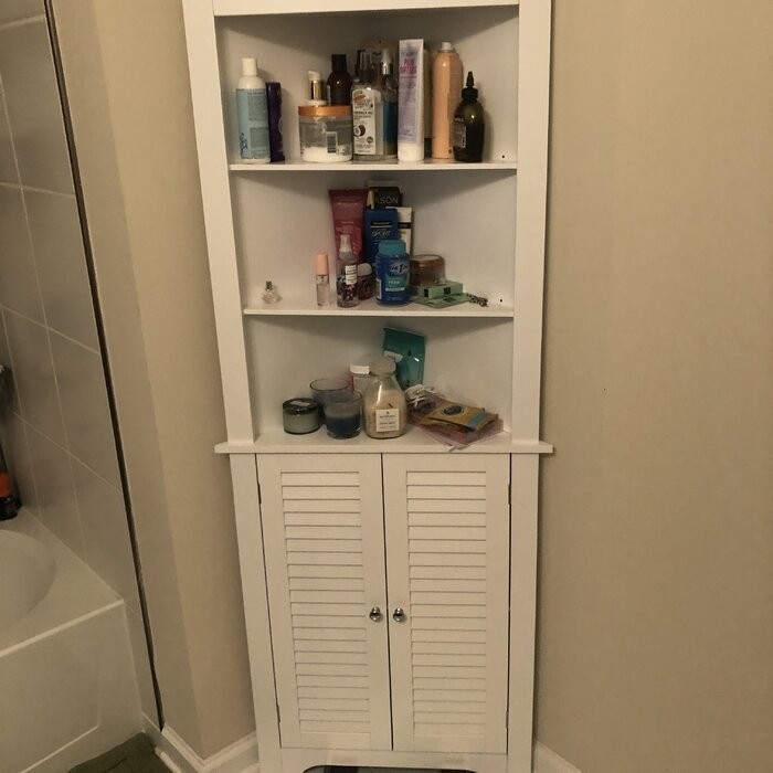 Ellsworth 23.25'' W x 68.31'' H x 17.5'' D Linen Cabinet