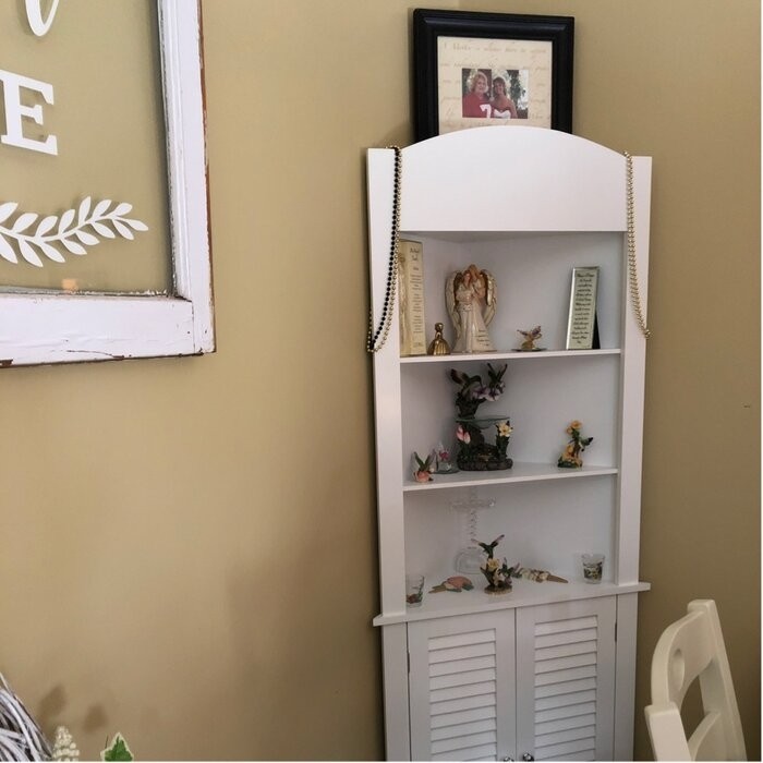 Ellsworth 23.25'' W x 68.31'' H x 17.5'' D Linen Cabinet