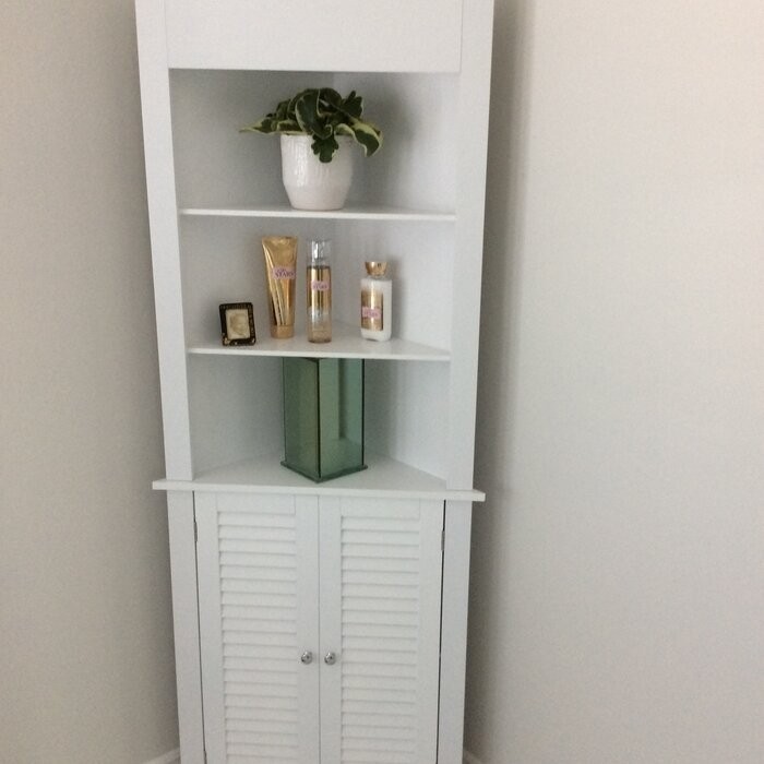 Ellsworth 23.25'' W x 68.31'' H x 17.5'' D Linen Cabinet
