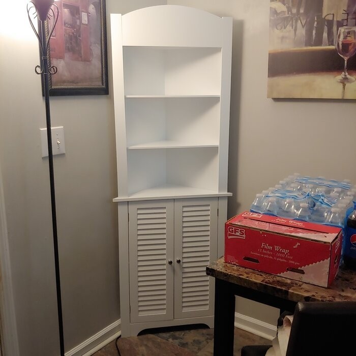 Ellsworth 23.25'' W x 68.31'' H x 17.5'' D Linen Cabinet