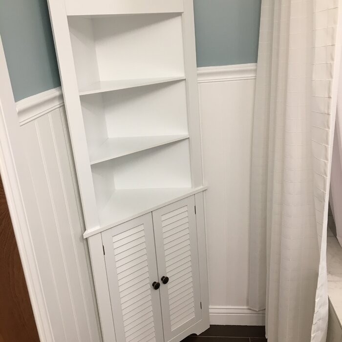 Ellsworth 23.25'' W x 68.31'' H x 17.5'' D Linen Cabinet