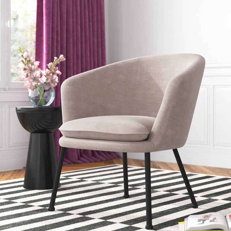 Essence 22.8'' Wide Barrel Chair