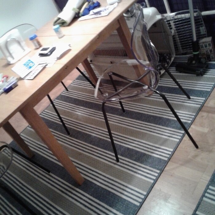 Eudora Stacking Side Chair in Clear