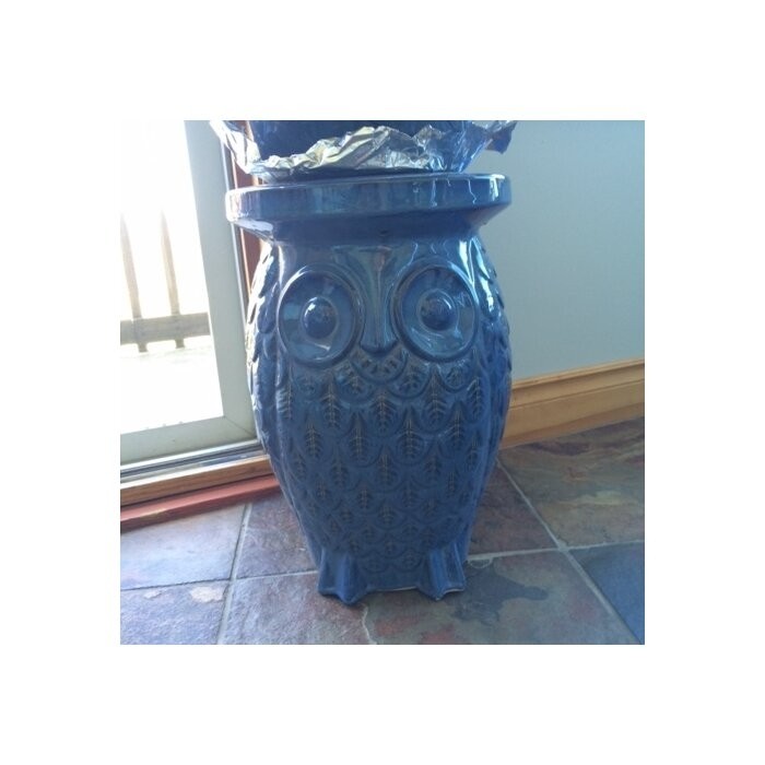 Evgenij 18'' Tall Ceramic Garden Stool