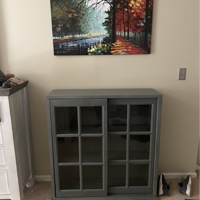 Fayette 40.2'' H x 39'' W Solid Wood Standard Bookcase