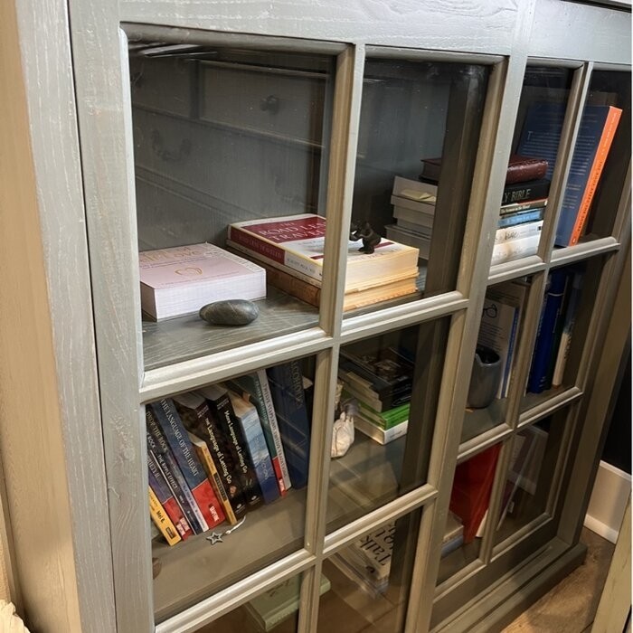 Fayette 40.2'' H x 39'' W Solid Wood Standard Bookcase