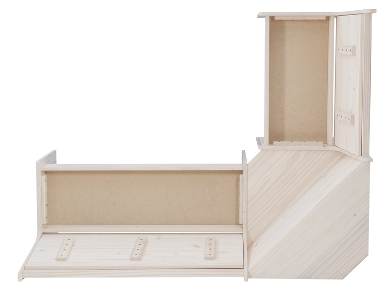 Felicia 5 - Person Pine Solid Wood Breakfast Nook Dining Set