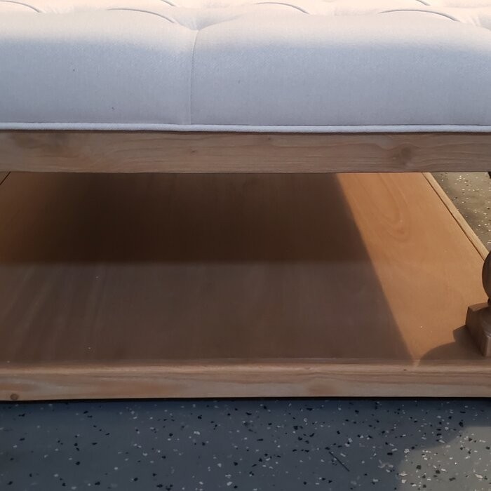 Felty Floor Shelf 1 Coffee Table with Storage